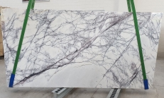 Fornitura lastre grezze lucide 2 cm in marmo naturale LILAC 1205. Dettaglio immagine fotografie 