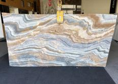 Fornitura lastre grezze 1.8 cm in marmo MONET SKY CL0285. Dettaglio immagine fotografie 