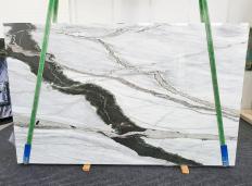 Fornitura lastre grezze lucide 3 cm in marmo naturale NEW PANDA 1742. Dettaglio immagine fotografie 
