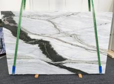 Fornitura lastre grezze lucide 3 cm in marmo naturale NEW PANDA 1742. Dettaglio immagine fotografie 