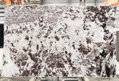 Fornitura lastre grezze lucide 2 cm in granito naturale SPLENDOR WHITE 4221. Dettaglio immagine fotografie 