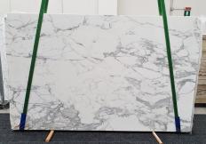 Fornitura lastre grezze lucide 2 cm in marmo naturale STATUARIO EXTRA 1437. Dettaglio immagine fotografie 