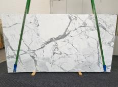 Fornitura lastre grezze lucide 2 cm in marmo naturale STATUARIO EXTRA 1567. Dettaglio immagine fotografie 