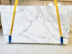 Fornitura lastre grezze lucide 2 cm in marmo naturale STATUARIO EXTRA 1674. Dettaglio immagine fotografie 