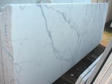 Fornitura lastre grezze 2 cm in marmo STATUARIO VENATO E-1203. Dettaglio immagine fotografie 