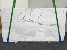 Fornitura lastre grezze levigate 2 cm in marmo naturale STATUARIO VENATO 1600. Dettaglio immagine fotografie 