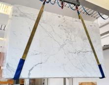 Fornitura lastre grezze lucide 2 cm in marmo naturale STATUARIO CL0255. Dettaglio immagine fotografie 