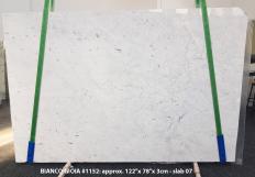 BIANCO GIOIA EXTRA Supply (Italy) polished slabs 1152 , Slab #07 natural marble 