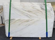 CALACATTA CREMO Fornitura (Italia) di lastre grezze lucide in marmo naturale 1434 , SLab #80 