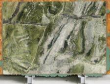 VERDE TIFONE Fornitura (Italia) di lastre grezze lucide in marmo naturale C022 , Slab #22 