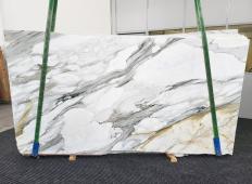 CALACATTA BORGHINI polierte Unmaßplatten 1571 aus Natur Marmor , Slab #02: Lieferung, Italien 
