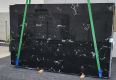BLACK PRESTIGE polierte Unmaßplatten 1496 aus Natur Marmor , Slab #09: Lieferung, Italien 