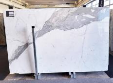 STATUARIO VENATO VENA LARGA Fornitura (Italia) di lastre grezze lucide in marmo naturale CL0287 , Slab #70 