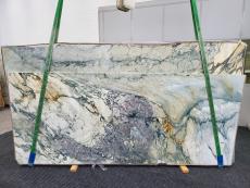 BRECCIA CAPRAIA TORQUOISE polierte Unmaßplatten 1632 aus Natur Marmor , Slab #67: Lieferung, Italien 