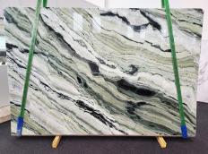 GREEN BEAUTY Fornitura (Italia) di lastre grezze lucide in marmo naturale 1657 , Slab #39 