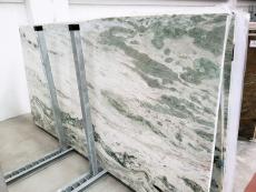 GREEN TWEED Fornitura (Italia) di lastre grezze lucide in marmo naturale 13234 , Bundle #03 