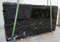 NERO MARQUINA Supply (Italy) polished slabs 1729 , Slab #74 natural marble 