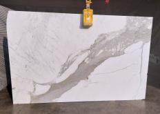 STATUARIO VENATO VENA LARGA Fornitura (Italia) di lastre grezze lucide in marmo naturale CL0287 , Slab #18 