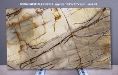 ISOLA BLUE Suministro (Italia) de planchas pulidas en cuarcita natural U0112 , Slab #25 