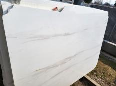 Fornitura lastre grezze lucide 2 cm in marmo naturale THASSOS VEINED DL0061. Dettaglio immagine fotografie 