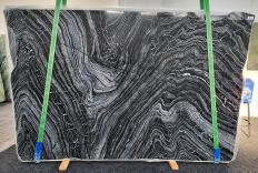 Fornitura lastre grezze 2 cm in marmo Zebra Black 1473. Dettaglio immagine fotografie 