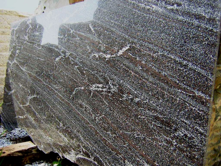 NORDIC SUNSET Fornitura (Italia) di lastre grezze lucide in granito naturale E_S5324 