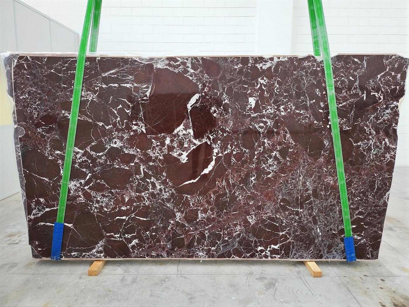 ROSSO LEPANTO Fornitura Veneto (Italia) di lastre grezze lucide in marmo naturale 1775 , Slab #01 
