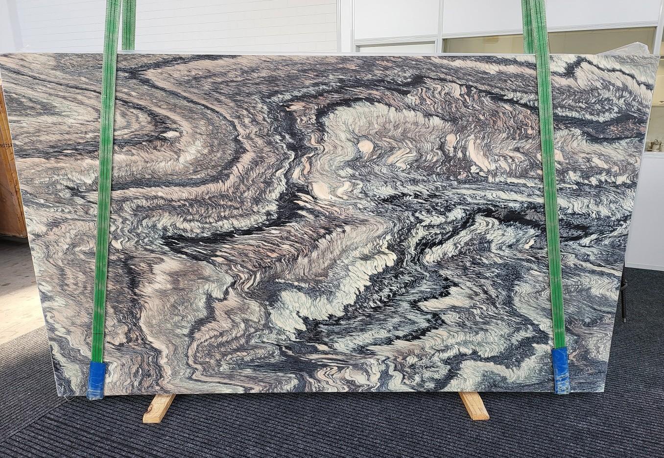ROSSO LUANA Fornitura Veneto (Italia) di lastre grezze lucide in marmo naturale 1465 , Slab #06-3cm 