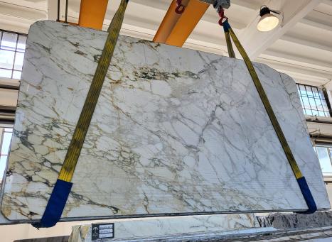 CALACATTA MONET 12 lastre grezze marmo italiano segato Bundle #03-Slab #32,  295 x 165 x 2 cm pietra naturale (disponibili in Veneto, Italia) 