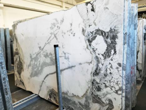 DOVER GREENlastra grezza marmo turco lucido Slab #01,  340 x 201 x 2 cm pietra naturale (disponibile in Veneto, Italia) 