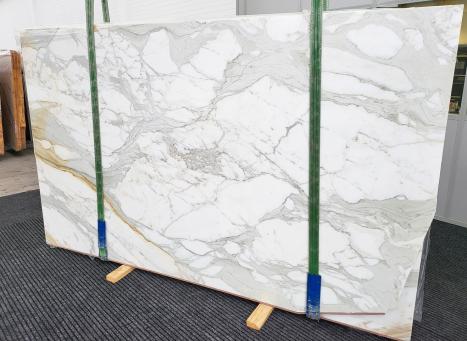 CALACATTA EXTRAlastra grezza marmo italiano lucido Slab #24,  290 x 180 x 2 cm pietra naturale (disponibile in Veneto, Italia) 