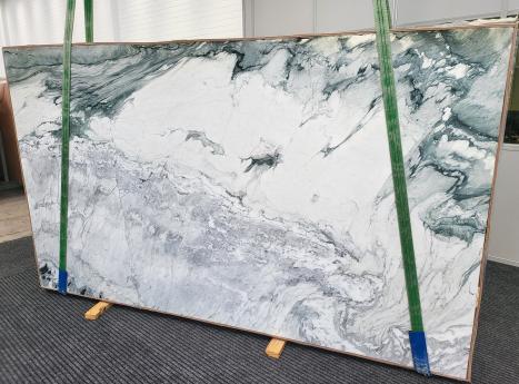 BRECCIA CAPRAIA TORQUOISElastra grezza marmo italiano lucido Slab #38,  312 x 180 x 2 cm pietra naturale (disponibile in Veneto, Italia) 
