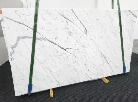 STATUARIO VENATOlastra grezza marmo italiano levigato Slab #43,  310 x 175 x 2 cm pietra naturale (disponibile in Veneto, Italia) 