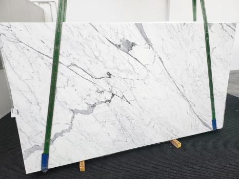 STATUARIO VENATOlastra grezza marmo italiano levigato Slab #53,  310 x 175 x 2 cm pietra naturale (disponibile in Veneto, Italia) 