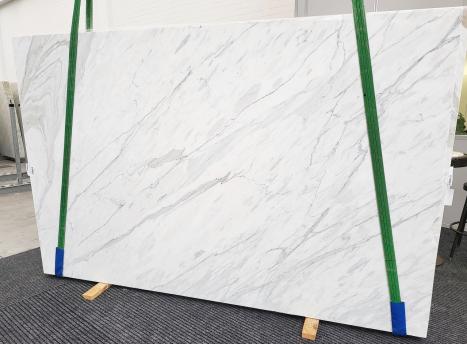 CALACATTAlastra grezza marmo italiano levigato Slab #38,  293 x 190 x 2 cm pietra naturale (venduta in Veneto, Italia) 