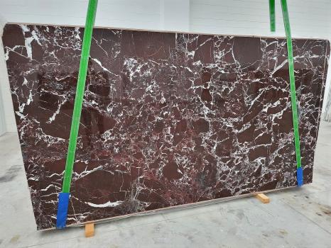 ROSSO LEPANTOlastra grezza marmo turco lucido Slab #20,  315 x 174 x 2 cm pietra naturale (disponibile in Veneto, Italia) 