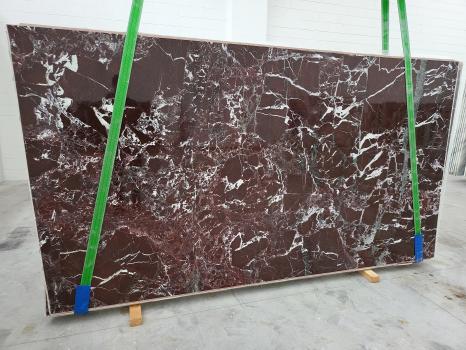 ROSSO LEPANTOlastra grezza marmo turco lucido Slab #30,  315 x 174 x 2 cm pietra naturale (disponibile in Veneto, Italia) 